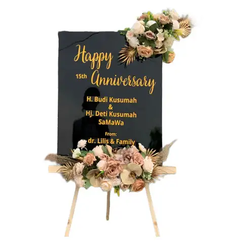 Papan Bunga Akrilik Kendalpayak