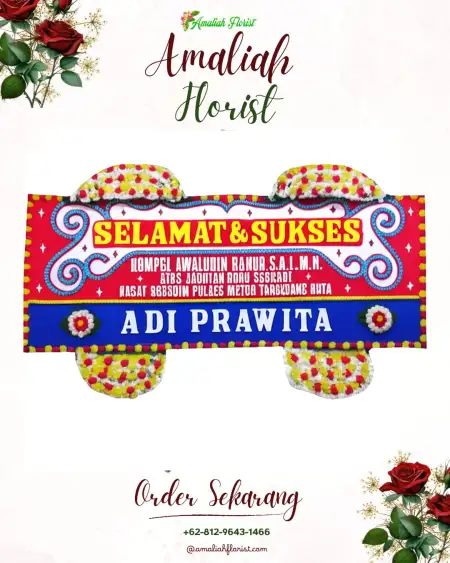 Papan Bunga Ucapan Selamat Kendalpayak